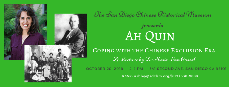 Lecture on Ah Quin