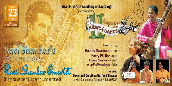 Music: Ravi Shankar Quartet