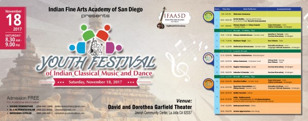 Youth Festival of Indian Classical Music and Dance