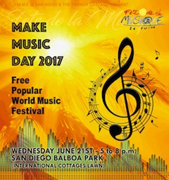 Make Music Day San Diego - Fête de la Musique