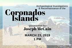 Talk: Archaeology of the Coronados Islands