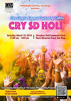 CRY San Diego Holi Festival