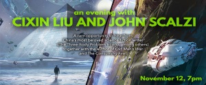 Book Signing: Cixin Liu and John Scalzi
