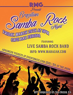 Brazilian Samba Rock Night